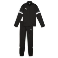 Puma teamRISE Trainingsanzug Kinder - schwarz/weiß/grau-128
