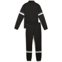 Puma teamRISE Trainingsanzug Kinder - schwarz/weiß/grau-128