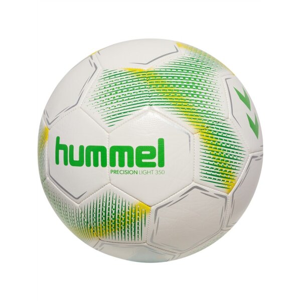 hummel Hmlprecision Light 350 Fußball - white/dark green/yellow