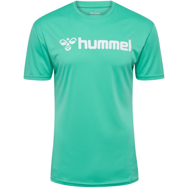 hummel Hmllogo Trikot S/S - atlantis - 2XL