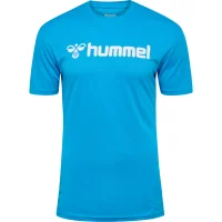 hummel Hmllogo Trikot S/S - diva blue