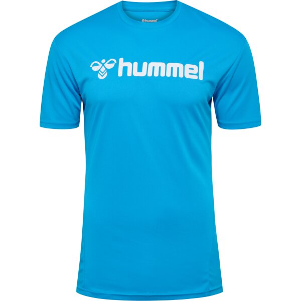 hummel Hmllogo Trikot S/S - diva blue - S