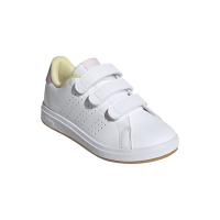 adidas Advantage Base 2.0 Kids Sneaker - weiß/pink - 28