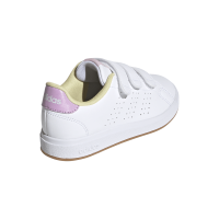 adidas Advantage Base 2.0 Kids Sneaker - weiß/pink - 28