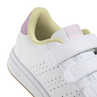 adidas Advantage Base 2.0 Kids Sneaker - weiß/pink - 28