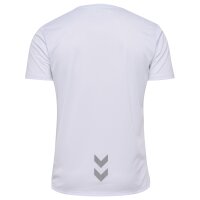 hummel Hmlrun Jersey S/S T-Shirt Herren - white