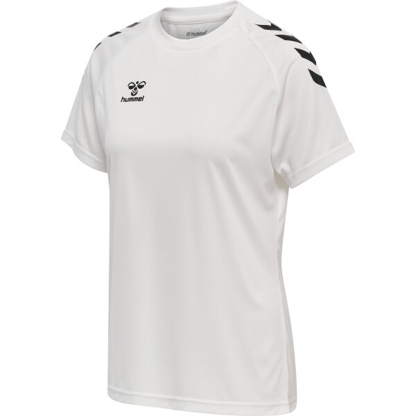 hummel Hmlcore Xk Core Poly Tee S/S Damen - white - XS