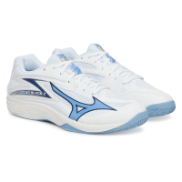 Mizuno Thunder Blade Z Hallenschuhe Unisex - weiß/blau