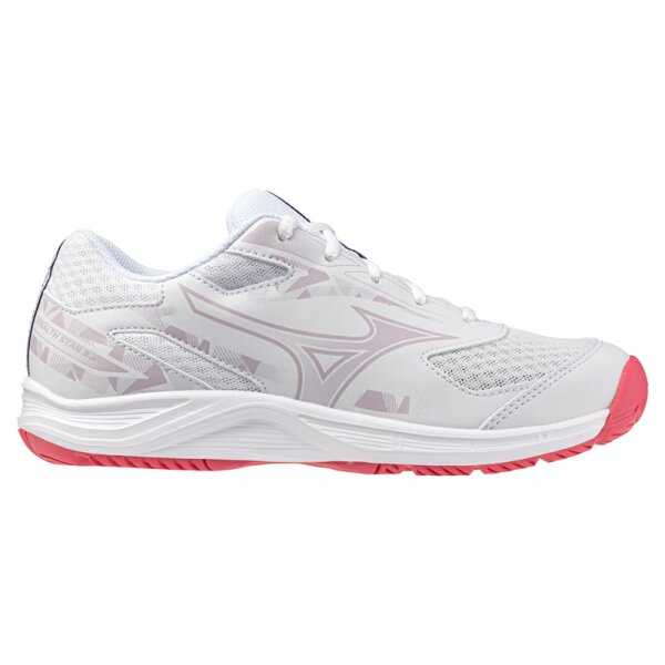 Mizuno Stealth Star 3 Handballschuhe Kinder - weiß/rot - 40