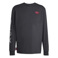 adidas Ajax Amsterdam Langarmshirt Herren - schwarz/rot/weiß - L