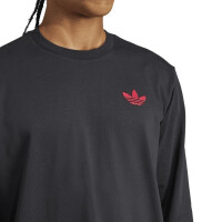 adidas Ajax Amsterdam Langarmshirt Herren - schwarz/rot/weiß - L