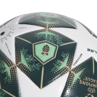 adidas UCL 24/25 Knockout Phase League Ball - weiß/grün/schwarz - 5