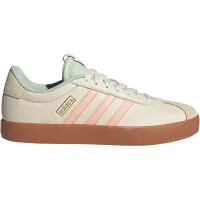adidas VL Court 3.0 Sneaker Damen - beige/rosa/hellgrün-38 2/3