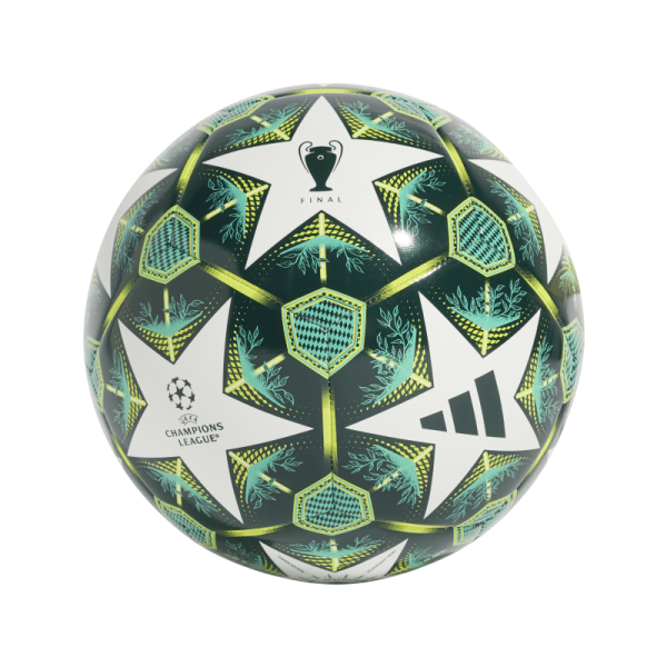 adidas UCL 24/25 Knockout Phase Trainingsball - weiß/grün/gelb- 4