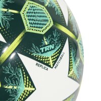 adidas UCL 24/25 Knockout Phase Trainingsball - wei&szlig;/gr&uuml;n/gelb- 4