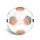 Derbystar Stratos TT DB V25 Fußball - weiß/orange/blau