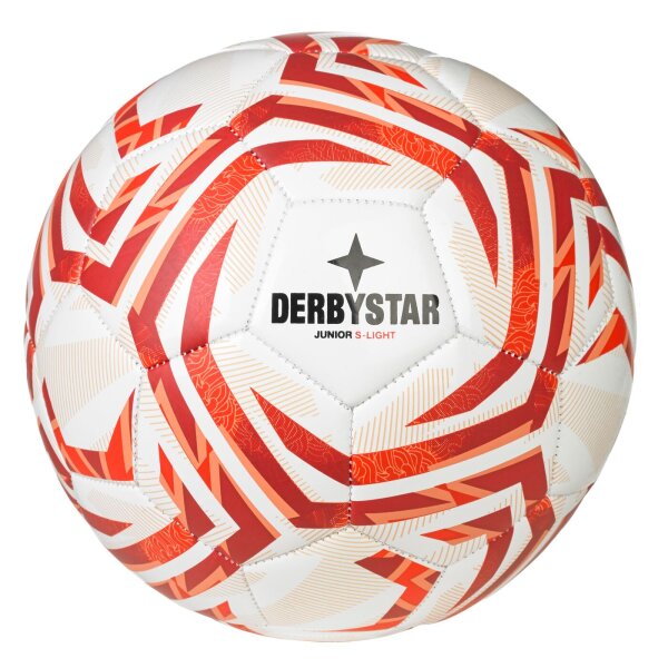 Derbystar Junior S-Light v25 Fußball Kinder - weiss/rot - 3