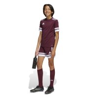 adidas Squadra 25 Shorts Kinder - dunkelrot/weiß