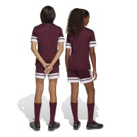 adidas Squadra 25 Shorts Kinder - dunkelrot/weiß