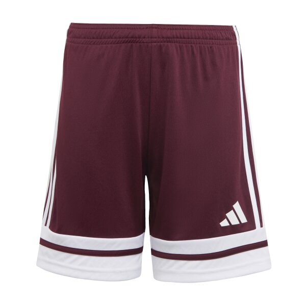 adidas Squadra 25 Shorts Kinder - dunkelrot/weiß - 116