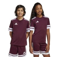 adidas Squadra 25 Trikot Kinder - dunkelrot/weiß