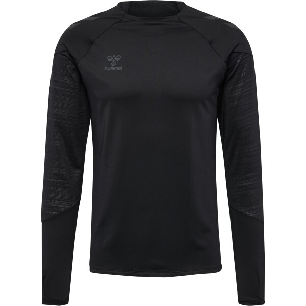 hummel Hmlpro Training Crew Sweat Herren - black - L