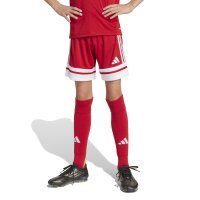 adidas Squadra 25 Shorts Kinder - rot/weiß