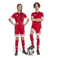 adidas Squadra 25 Shorts Kinder - rot/weiß