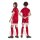 adidas Squadra 25 Shorts Kinder - rot/weiß