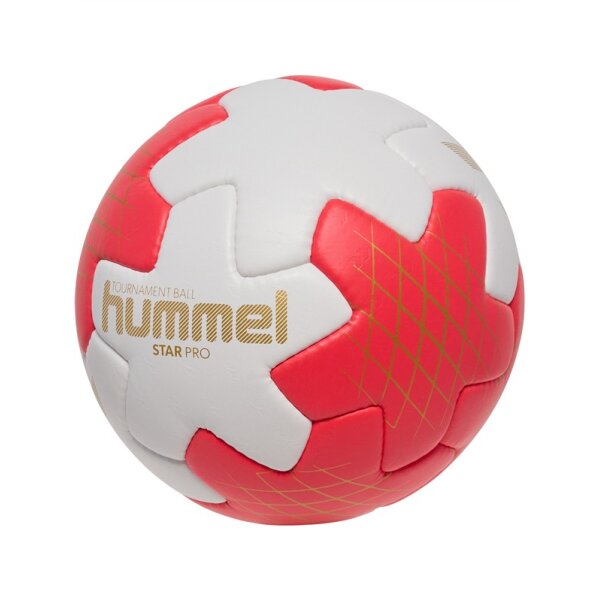 hummel Hmlstar Pro Handball - off white/red/gold