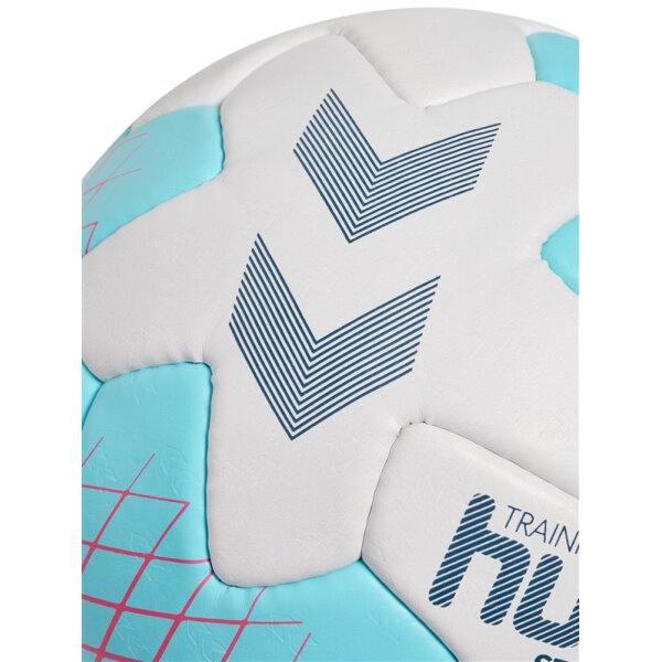 hummel Hmlstar Training Handball - off white/light blue/red