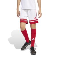 adidas Squadra 25 Shorts Kinder - weiß/rot