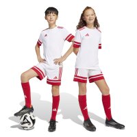 adidas Squadra 25 Shorts Kinder - weiß/rot