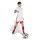adidas Squadra 25 Shorts Kinder - weiß/rot