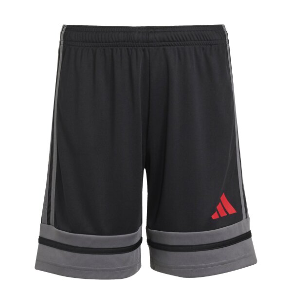 adidas Squadra 25 Shorts Kinder - schwarz/grau/rot