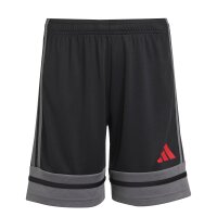 adidas Squadra 25 Shorts Kinder - schwarz/grau/rot