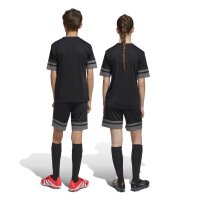 adidas Squadra 25 Shorts Kinder - schwarz/grau/rot