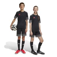 adidas Squadra 25 Shorts Kinder - schwarz/grau/rot