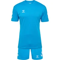 hummel hmlLOGO Set T-Shirt und Shorts Unisex - diva blue