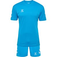 hummel hmlLOGO Set T-Shirt und Shorts Unisex - diva blue