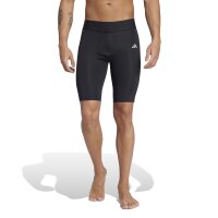 adidas Techfit kurze Leggings Herren - schwarz