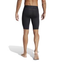 adidas Techfit kurze Leggings Herren - schwarz