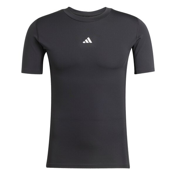 adidas Techfit T-Shirt Herren - schwarz