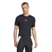 adidas Techfit T-Shirt Herren - schwarz
