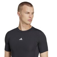 adidas Techfit T-Shirt Herren - schwarz