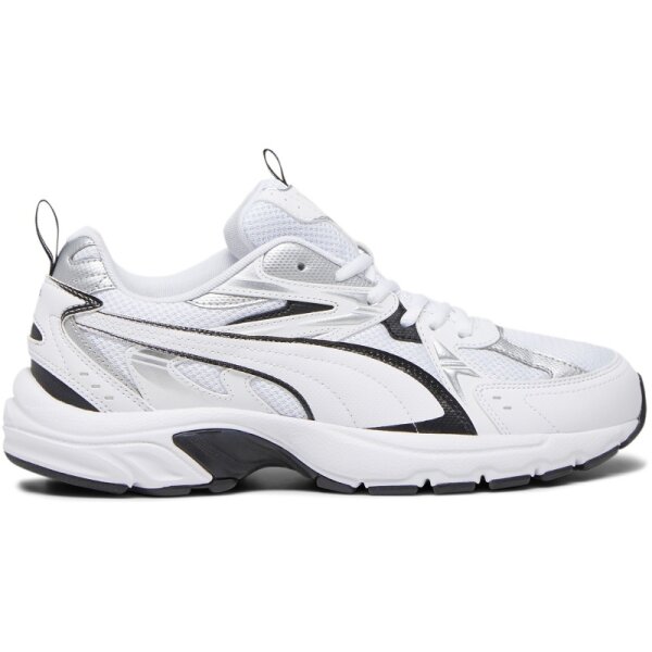 Puma Milenio Tech Sneaker - weiß/schwarz/silber-46