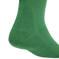 adidas Fußball Cushioned Performance Crew Socken - grün/weiß-40-42