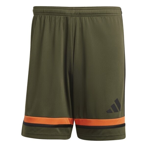 adidas Squadra 25 Shorts Herren - olive/orange/schwarz - 2XL
