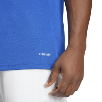 adidas Squadra 25 Cotton Poloshirt Herren - blau/weiß