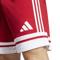 adidas Squadra 25 Shorts Herren - rot/weiß